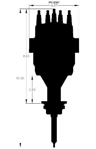 Chrysler 426-440 Ready-to-Run Distributor - 8387
